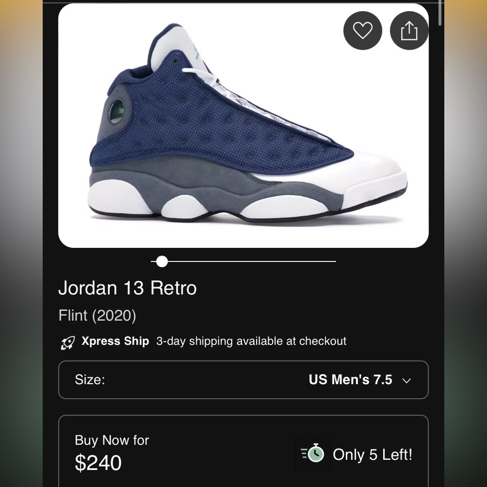 Jordan 13 Retro (Flint)